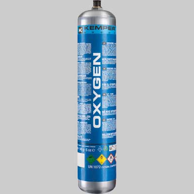 Bombola di ossigeno oxigen 11olt kemper