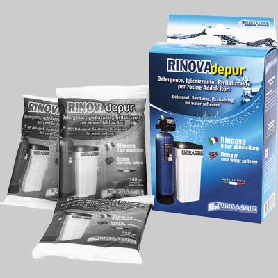 Detergente per resine addolcitore kr 0,42 euro acque