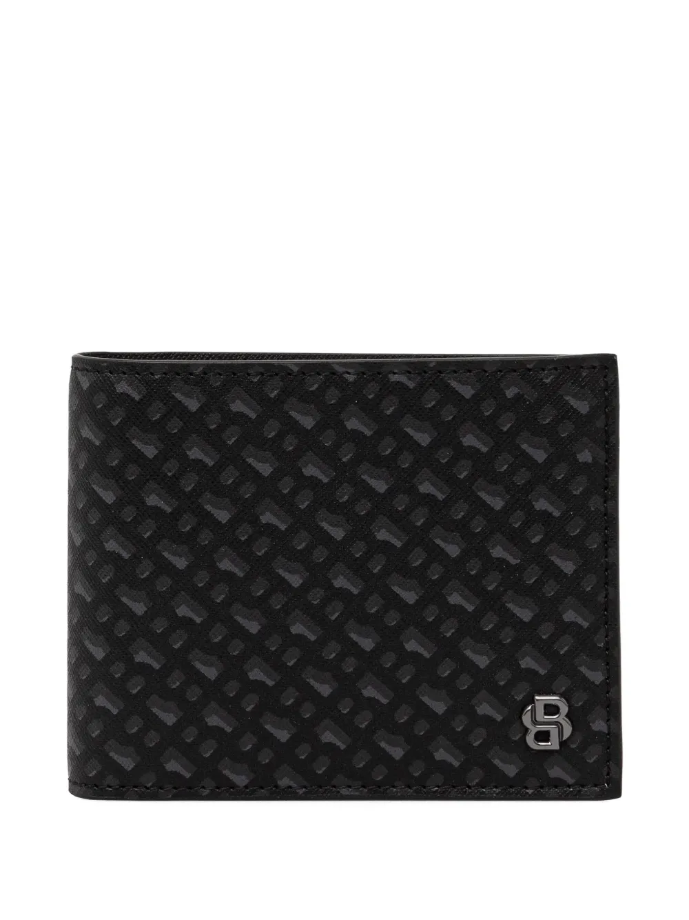 BOSS textured bifold wallet - Nero