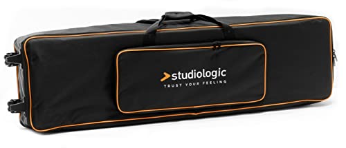 Studiologic - Soft Case Size C Custodia Morbida Tastiere 88 Tasti, Con Ruote, In Poliestere, Imbottitura, Fodera Di Protezione Interna, Maniglie, Trac