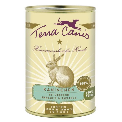 Terra Canis Classic Coniglio 12 X 400 G | Fodera Per Cani Adulti