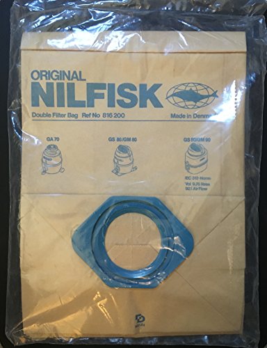 Nilfisk Origina 816 200 - Sacchetto Doppio Filtro