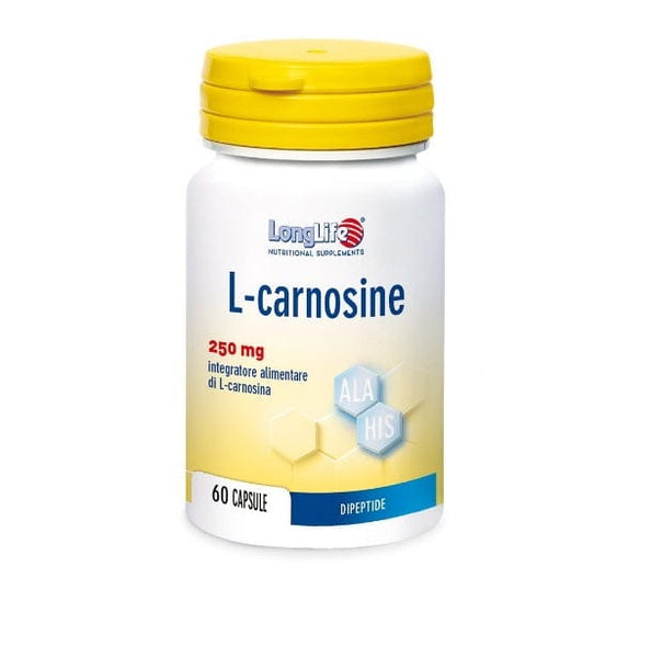 Longlife L-carnosine Integratore Alimentare 250 Mg 60 Capsule