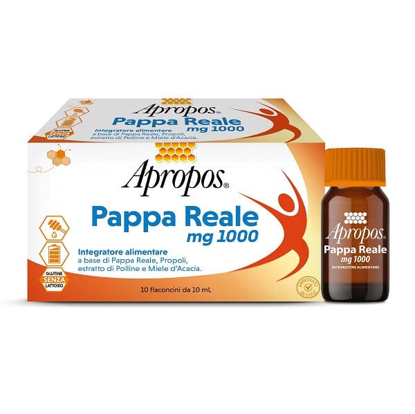 Apropos Pappa Reale 1000 Mg 10 Flaconcini Da 10 Ml