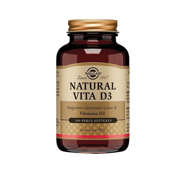 Solgar Natural Vita D3 100 Perle Softgels