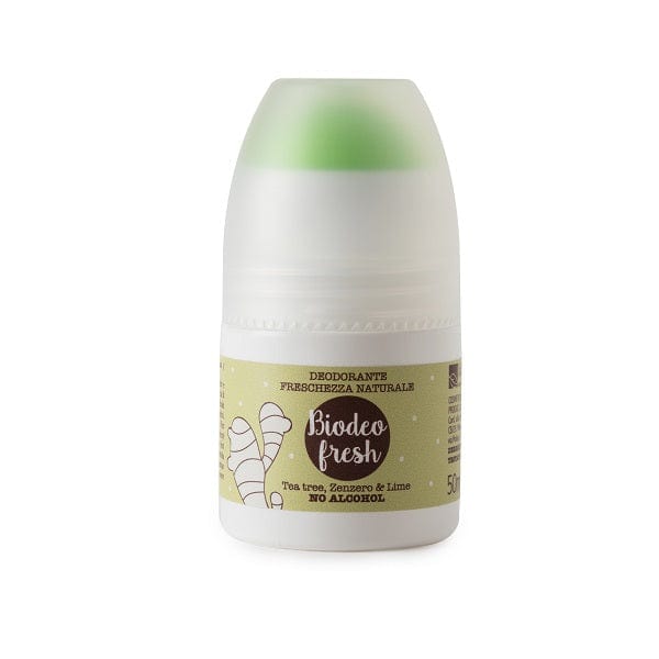 La Saponaria Biodeo Fresh Tea Tree Zenzero Lime Deodorante Roll-on 50 Ml