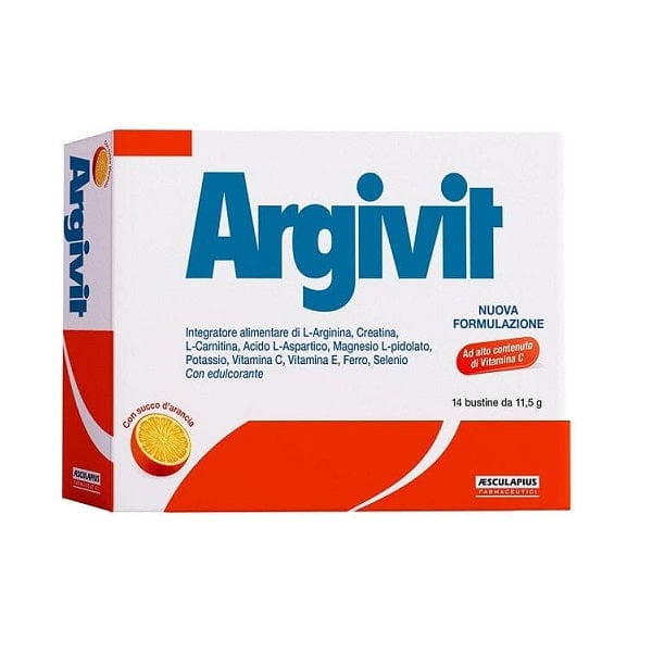 Aesculapius Farmaceutici Argivit 14 Bustine Con Succo D'arancia