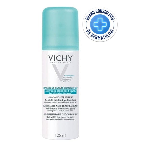 Vichy Deodorante Spray Anti-traspirante Anti-tracce 125 Ml