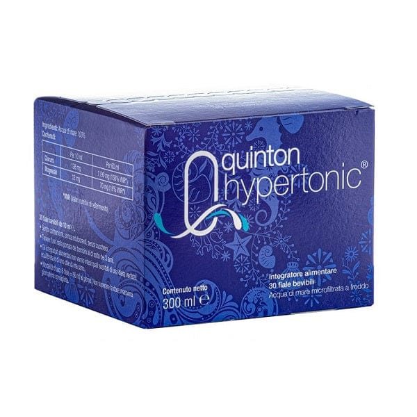 Dottor Cagnola Quinton Hypertonic 30 Fiale Da 10 Ml Integratore Per Equilibrio Elettrolitico e Idratazione