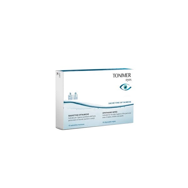Tonimer Eyes Salviette Oftalmiche 16 Pezzi
