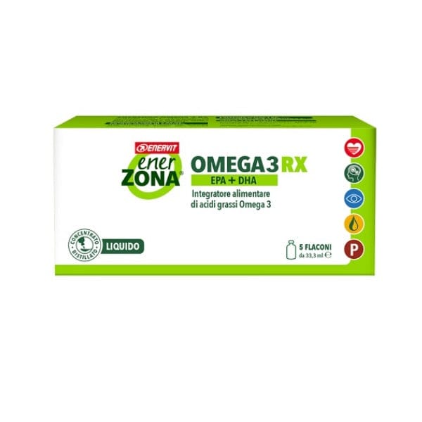 Enervit Enerzona Omega 3 Rx Liquido 5 Flaconi Da 33 Ml