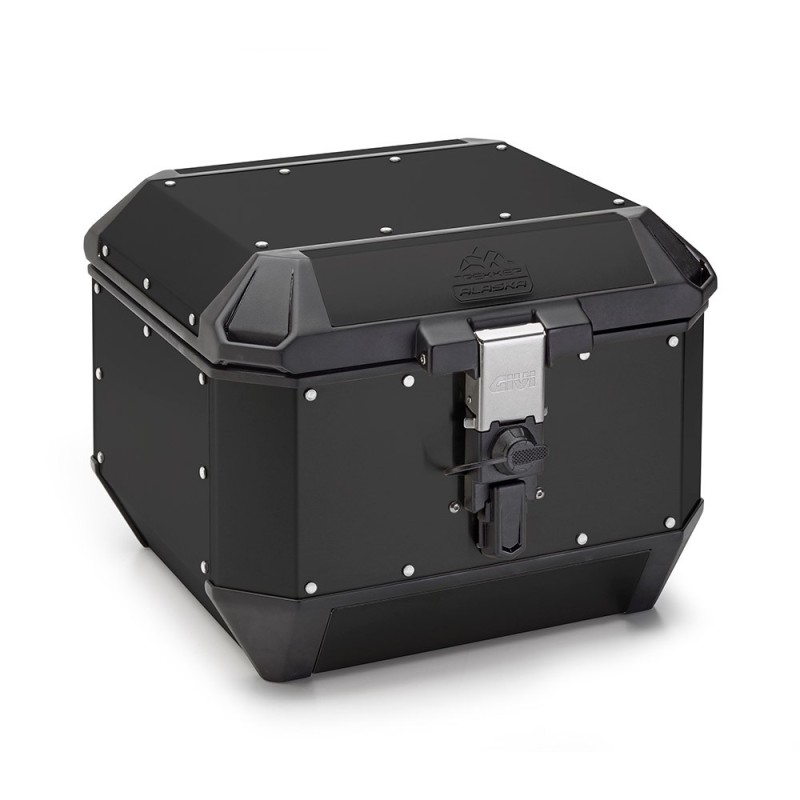 Bauletto Givi Trekker Alaska 44 Litri Alluminio Nero