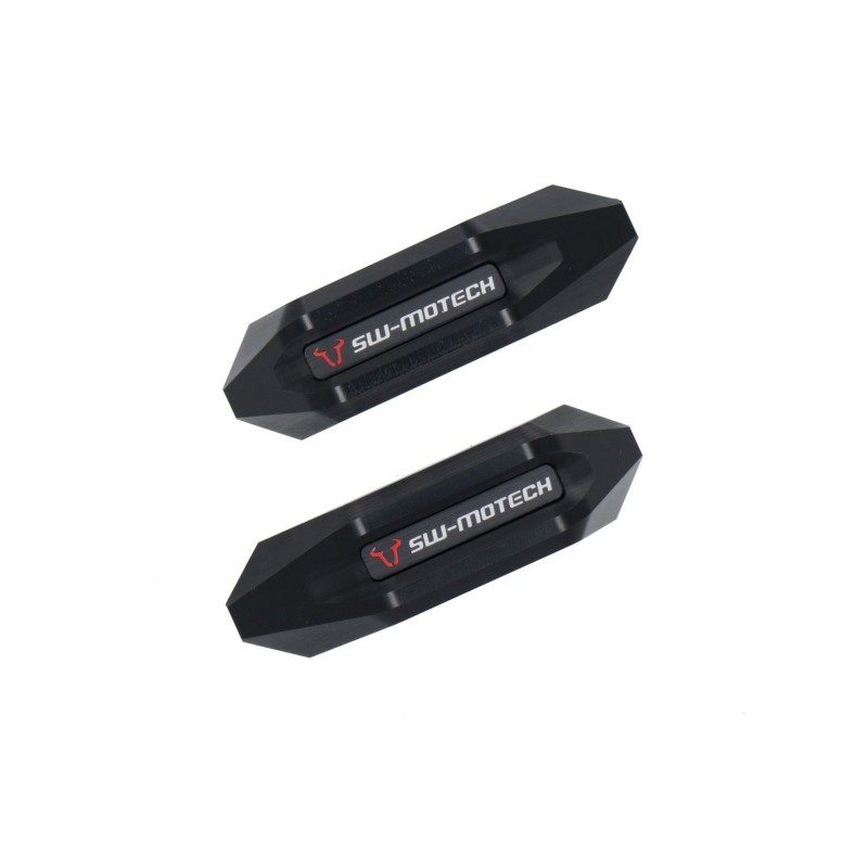 Kit tamponi di protezione per telaio Nero. Kawasaki Z 1000 SX (11-).