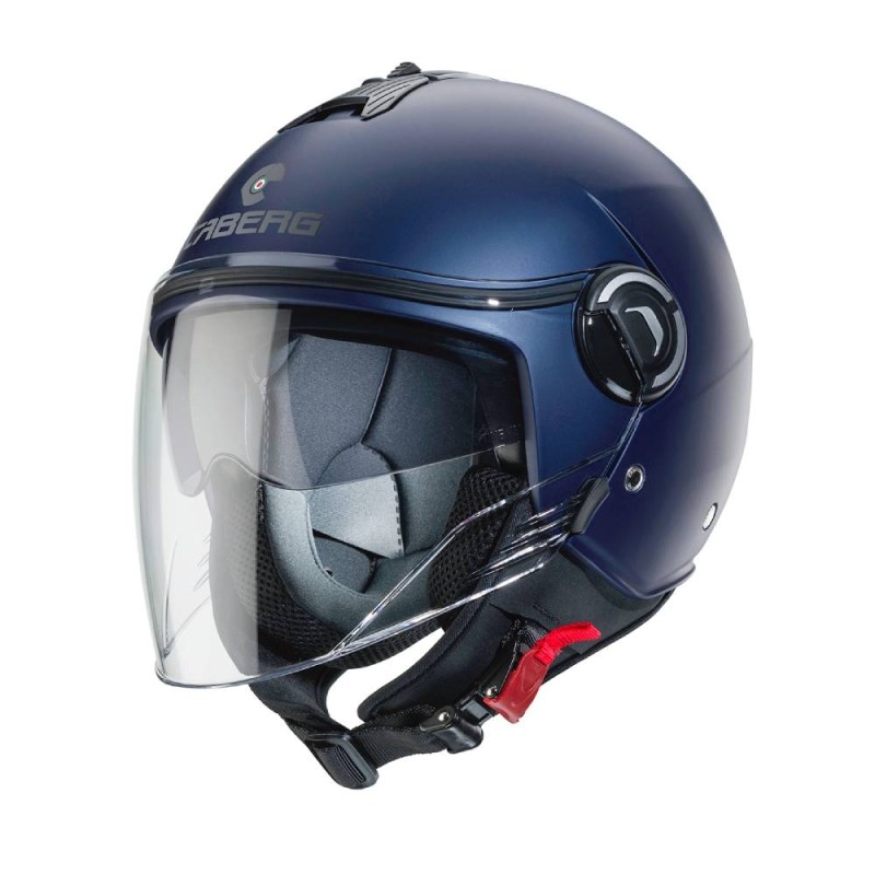 Casco Jet Caberg Riviera V4 X Blu Opaco Yama XL
