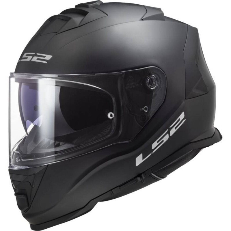 Casco Integrale Ls2 Ff800 Storm II Solid Nero Opaco XL