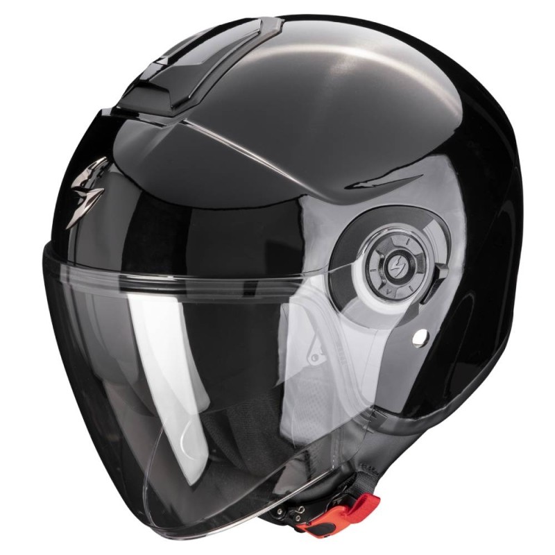 Casco Jet Scorpion Exo-City II Evo Solid Nero Lucido XXL