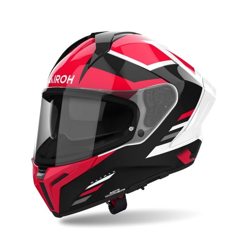 Casco Integrale Airoh Matryx Thron Rosso Lucido L