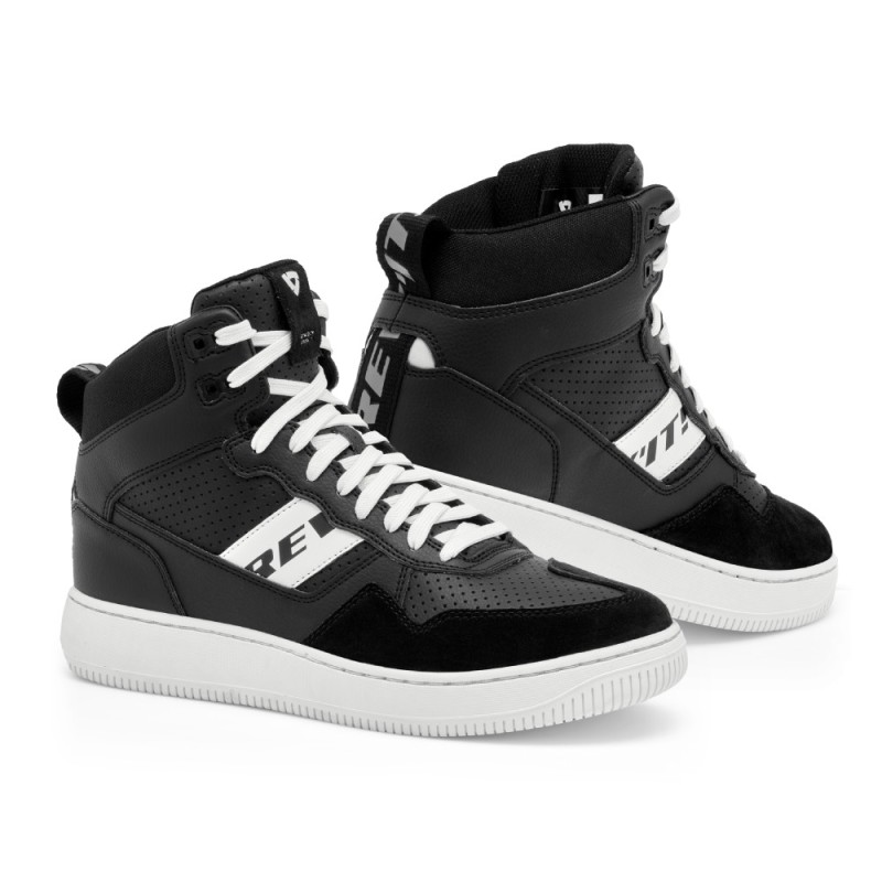 Scarpe Moto Revit Pacer Nero Bianco 42