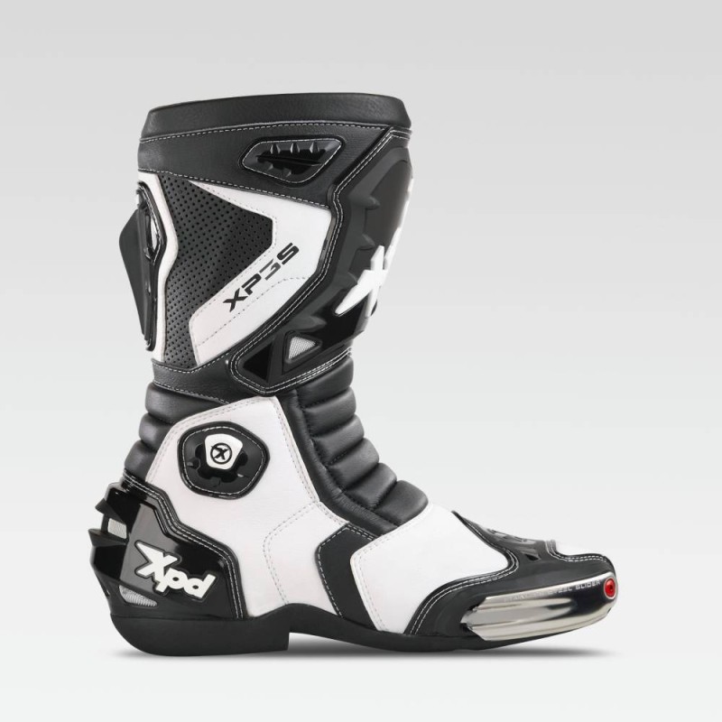 Stivali Moto Racing XPD Xp3-S Nero Bianco 45