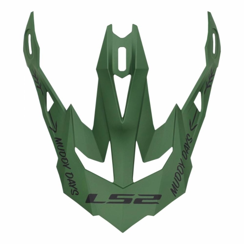 Visiera Spoiler Ls2 Subverter Evo MX700 Military Green
