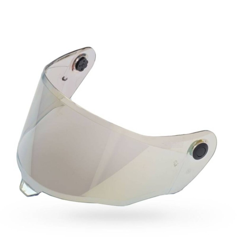 Visiera Bell Panovision Iridium Light Argento Per Caschi Race Star - Pro Star- Star - SRT