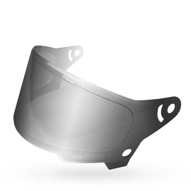 Visiera Bell Iridium Dark Argento Per Caschi Elmininator
