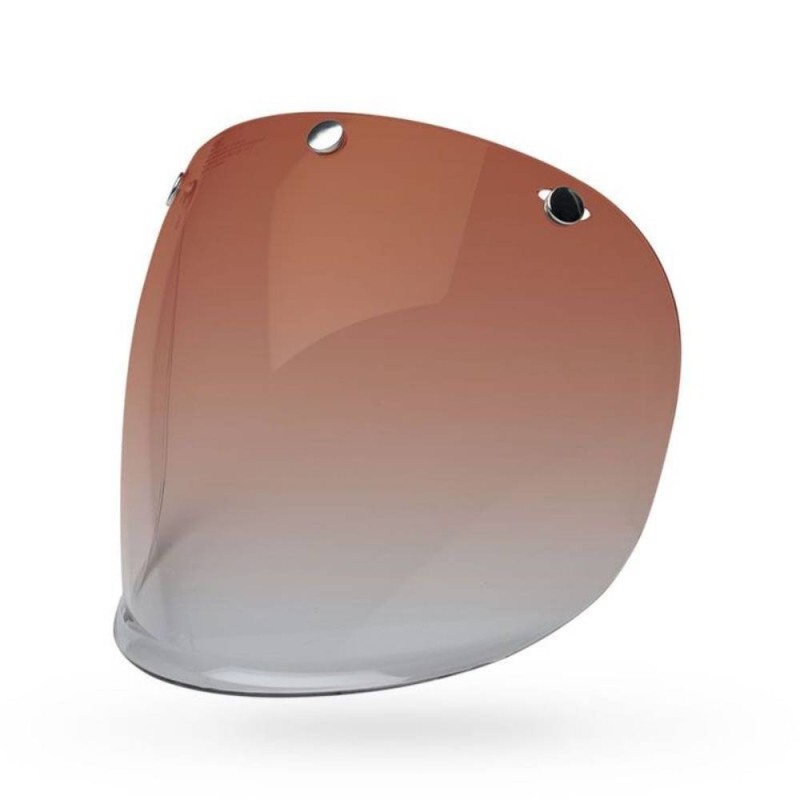 Visiera Bolla Bell 3-Snap Retro Amber Gradient Per Caschi Custom 500