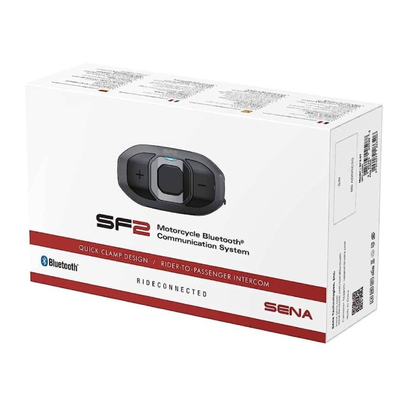 Interfono Singolo Bluetooth Sena SF2