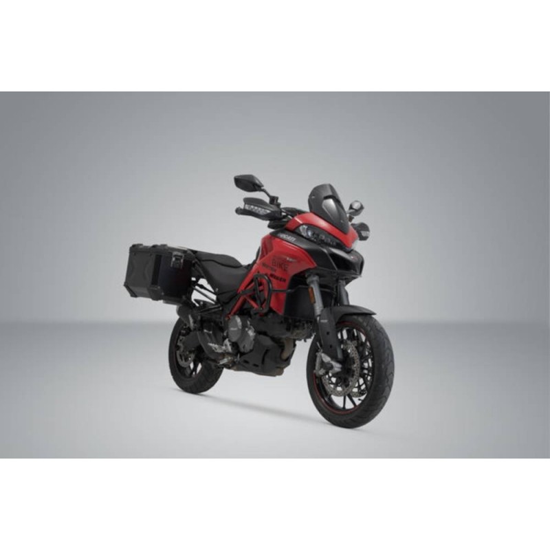 Kit Valigie e Supporti Sw-Motech Alluminio TRAX ADV Nero KFT.22.114.70102/B