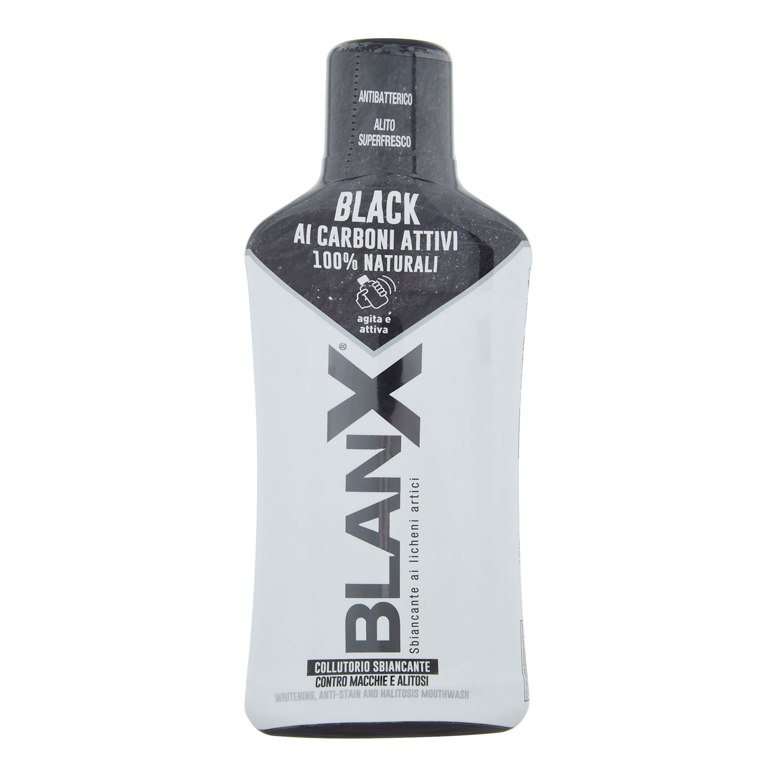 Black Ai Carboni Attivi 100% Naturali Collutorio Sbiancante 500 ml