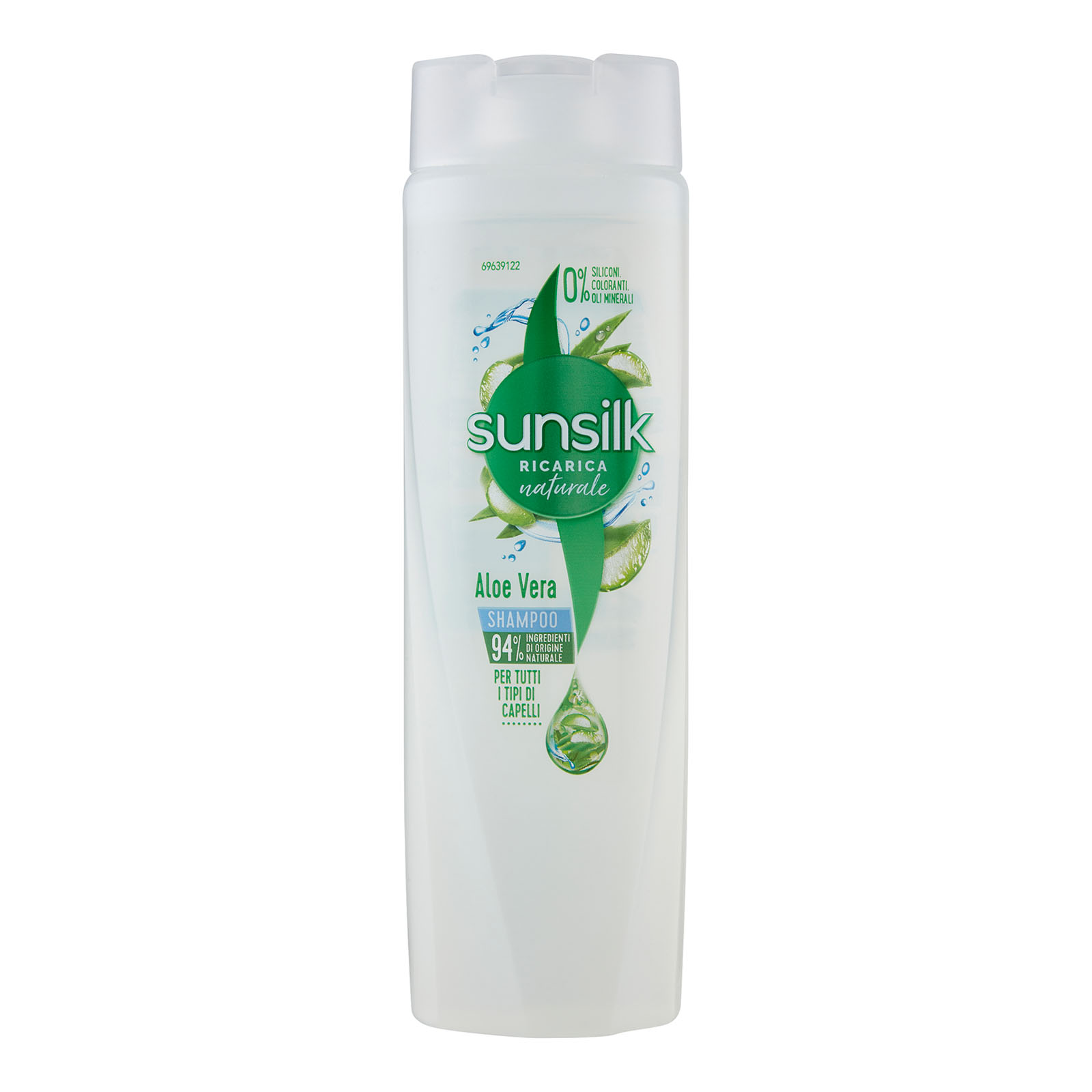 Shampoo Aloe Vera Per Tutti I Tipi Di Capelli 250 ml