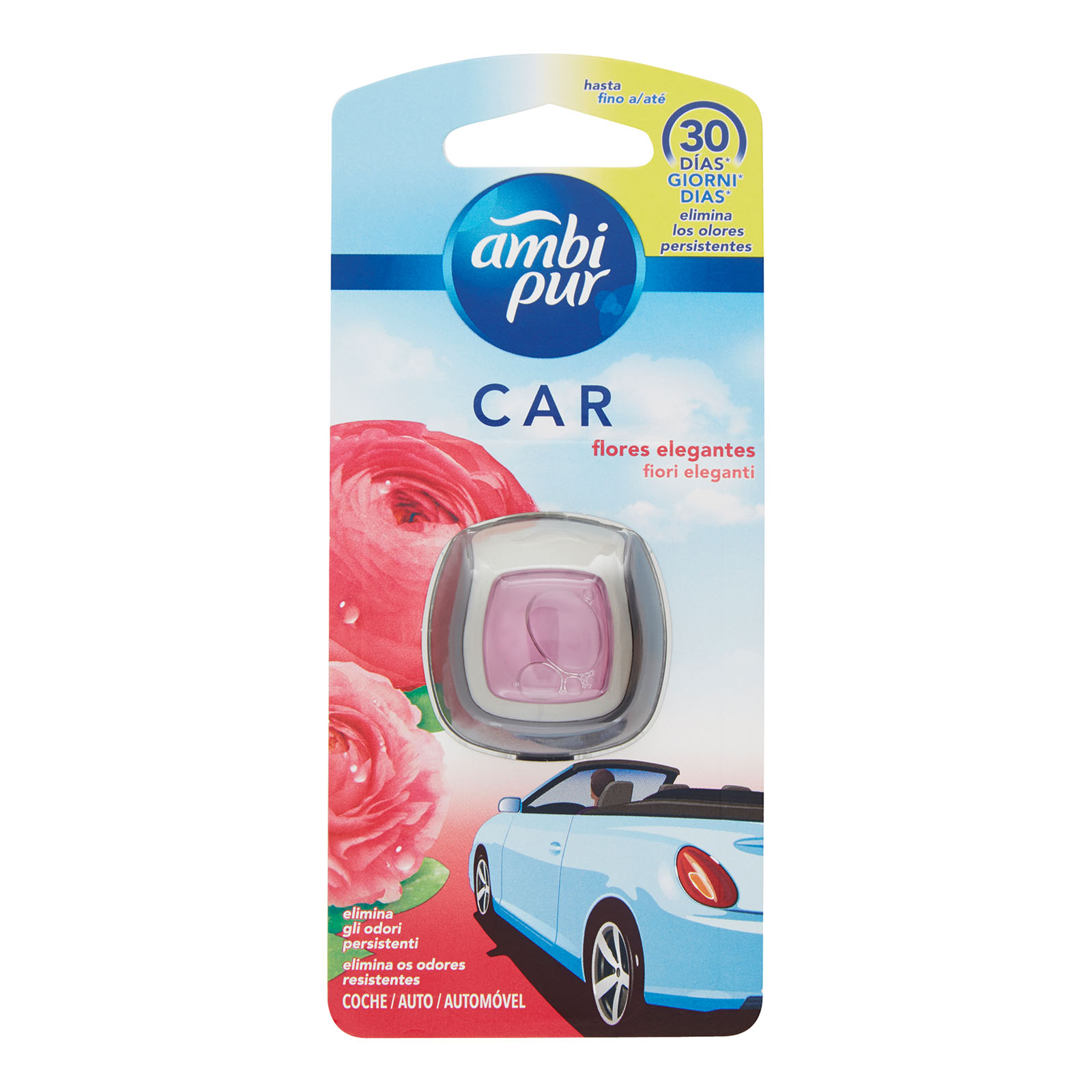 Car Usa E Getta Fiori Eleganti - Deodorante Per Auto 2 Ml