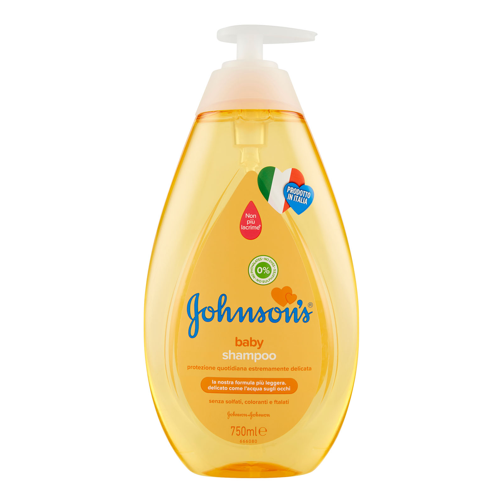 Shampoo Per Bambini, Senza Coloranti Alcol E Sapone, Per Tutta La Famiglia 750 ml