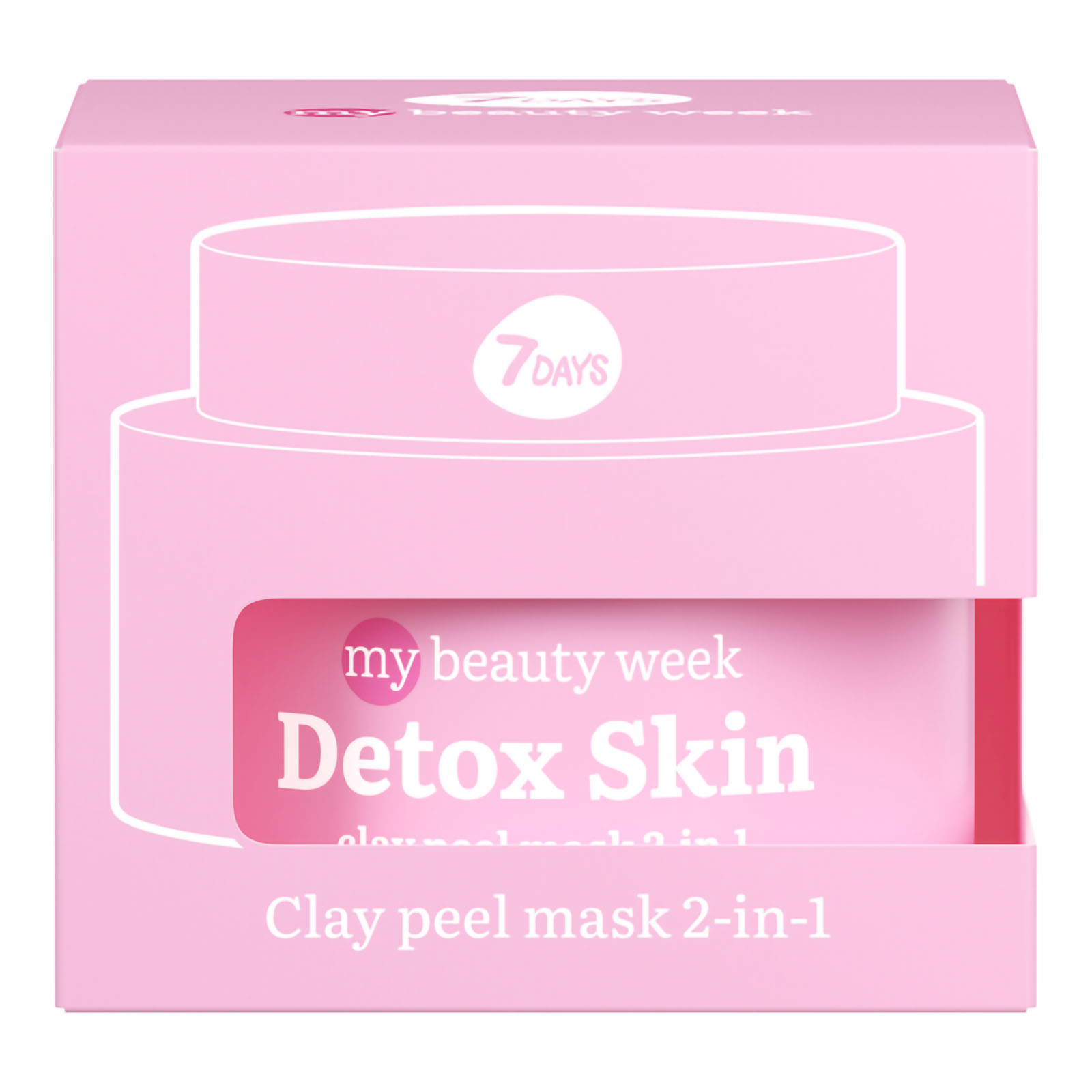 My Beauty Week Maschera Viso Detox Skin Esfoliante All'argilla 50 ml