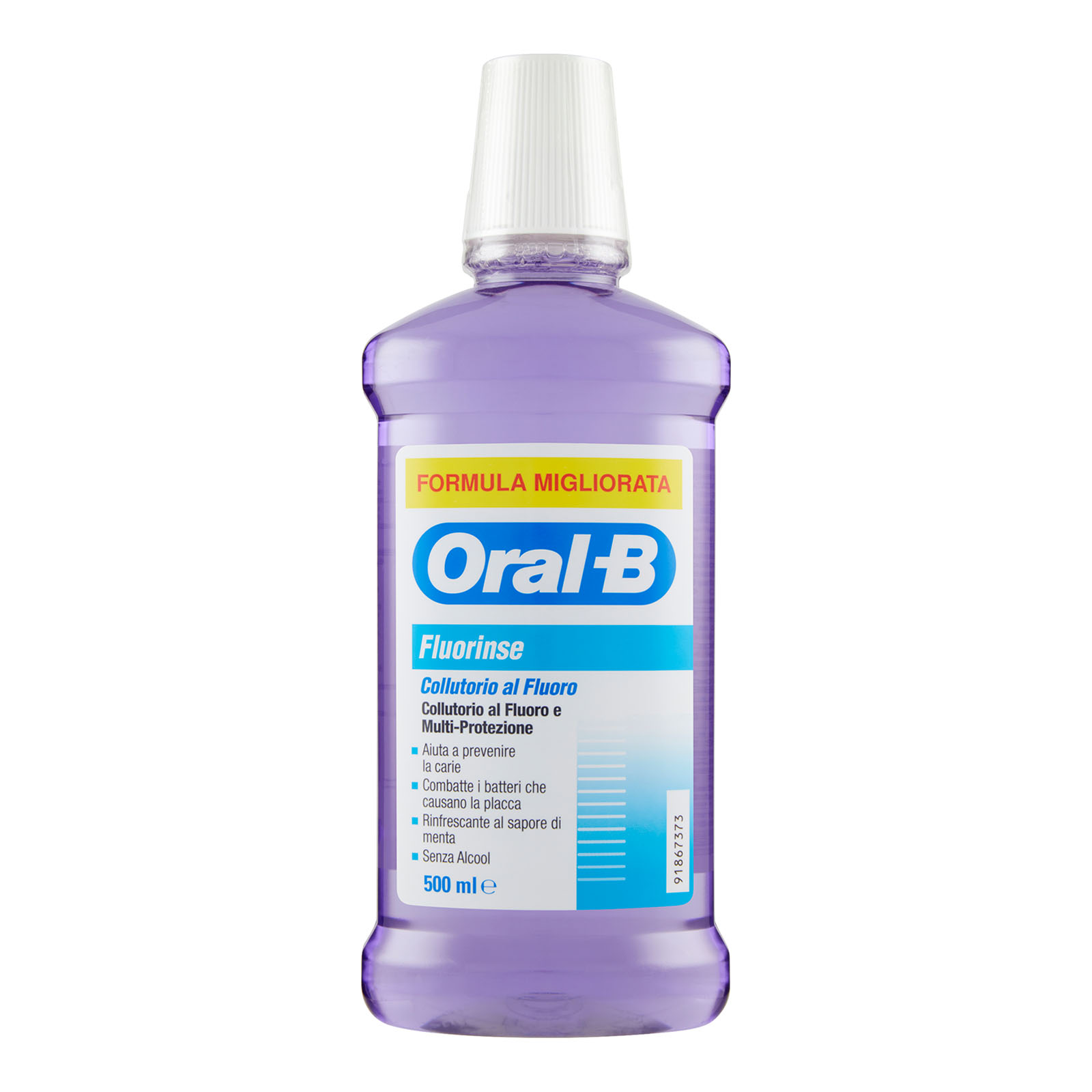 Fluorinse Collutorio Al Fluoro E Multi-protezione Menta 500 ml