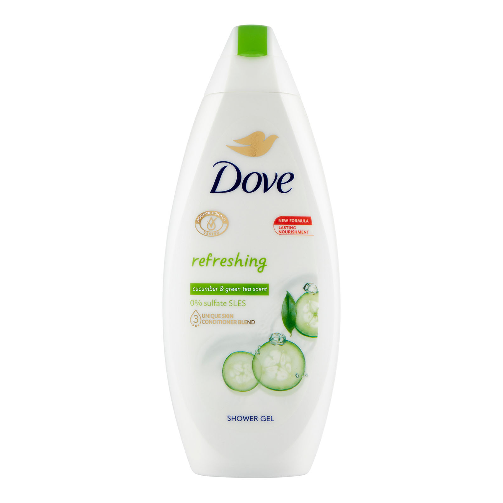 Refreshing Shower Gel Cucumber & Green Tea Scent 250 ml
