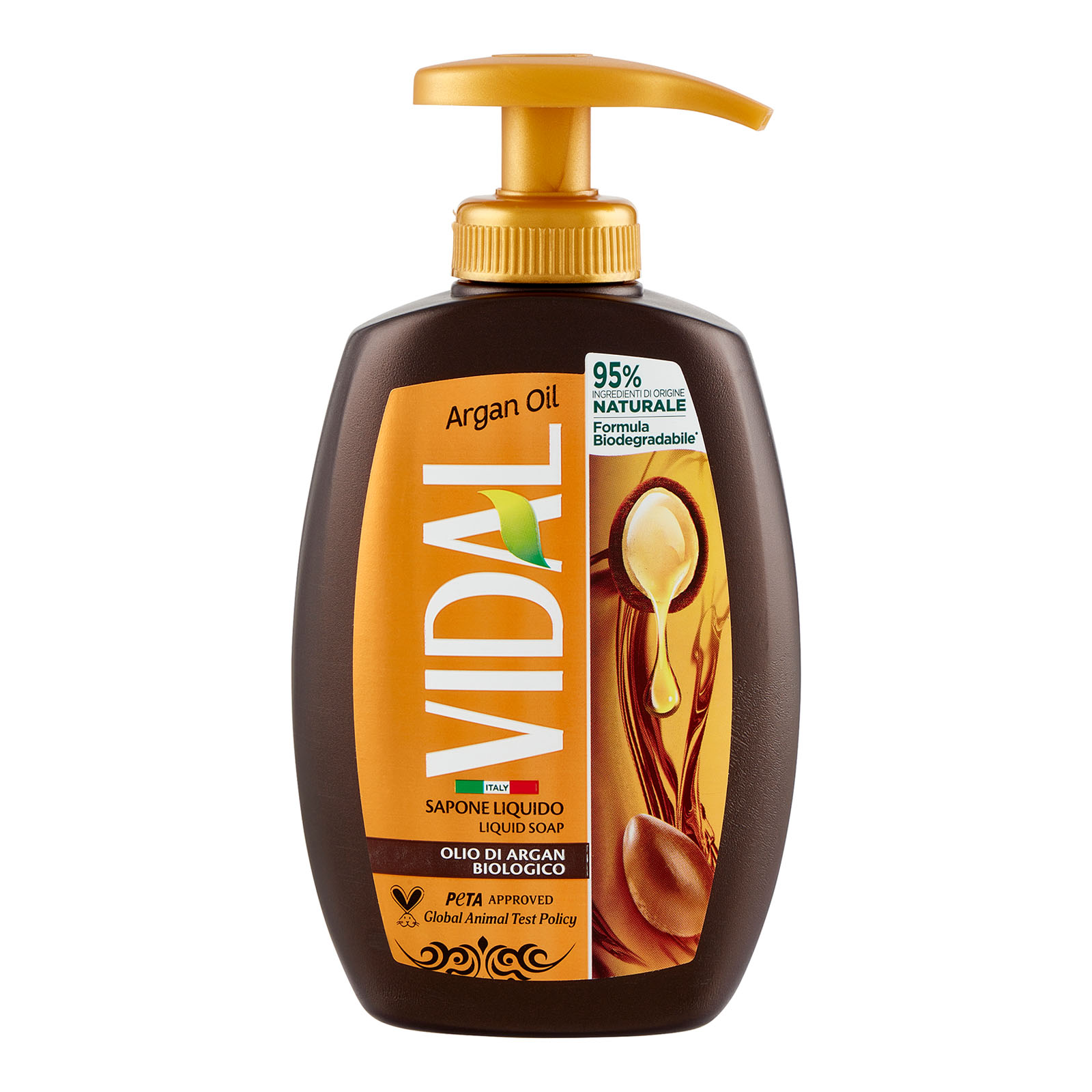 Argan Oil Sapone Liquido Olio Di Argan Biologico 300 ml