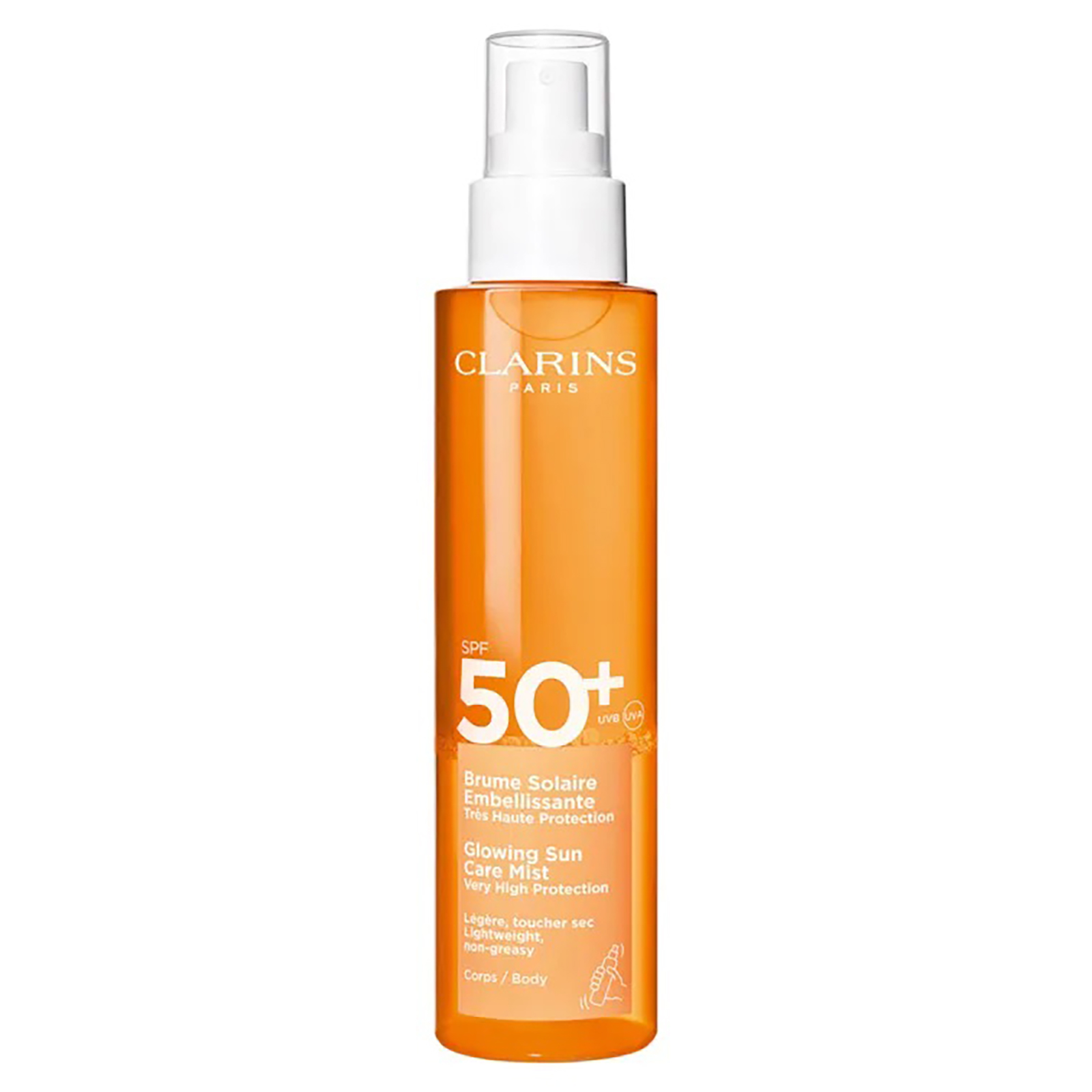 Spray Solare Illuminante Protezione Molto Alta Spf50+ Corpo 150 ml