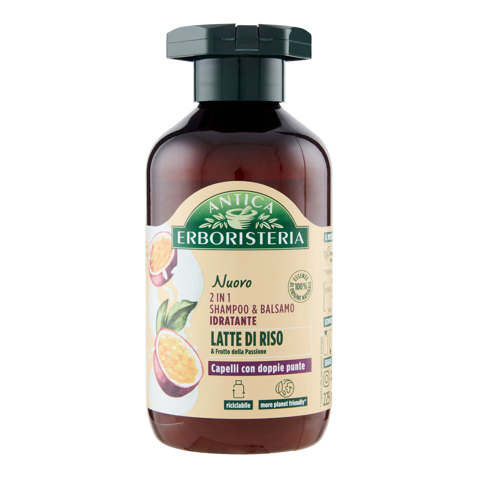 Shampoo Latte Riso 2in1 225 ml