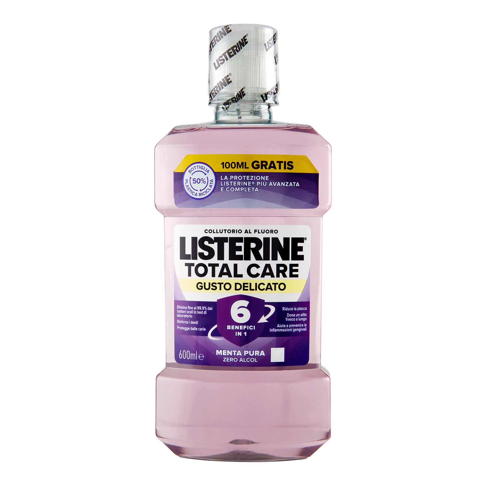Collutorio Total Care Gusto Delicato Menta Pura 600 ml