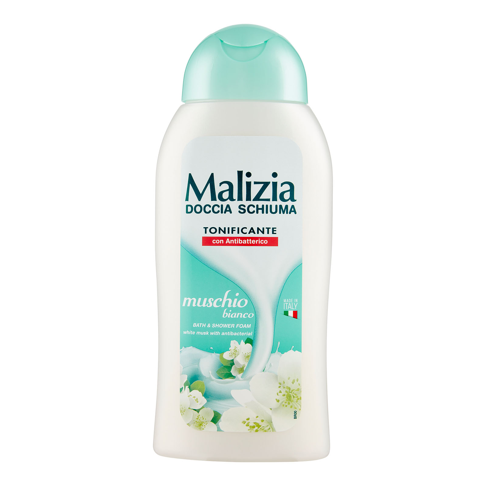 Doccia Schiuma Tonificante Con Antibatterico Muschio Bianco 300 ml