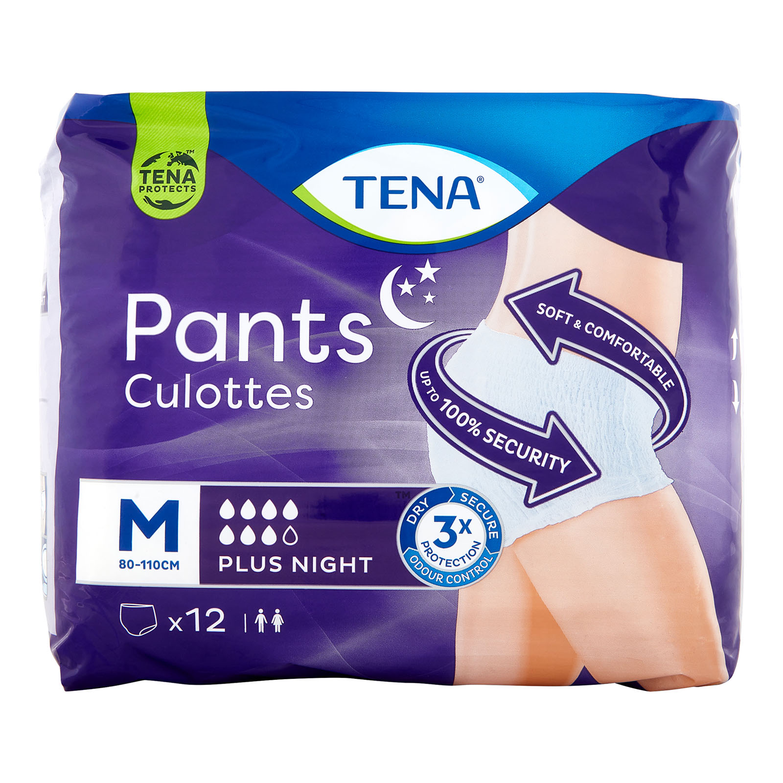 Pants Culottes Plus Night 12 Pz M