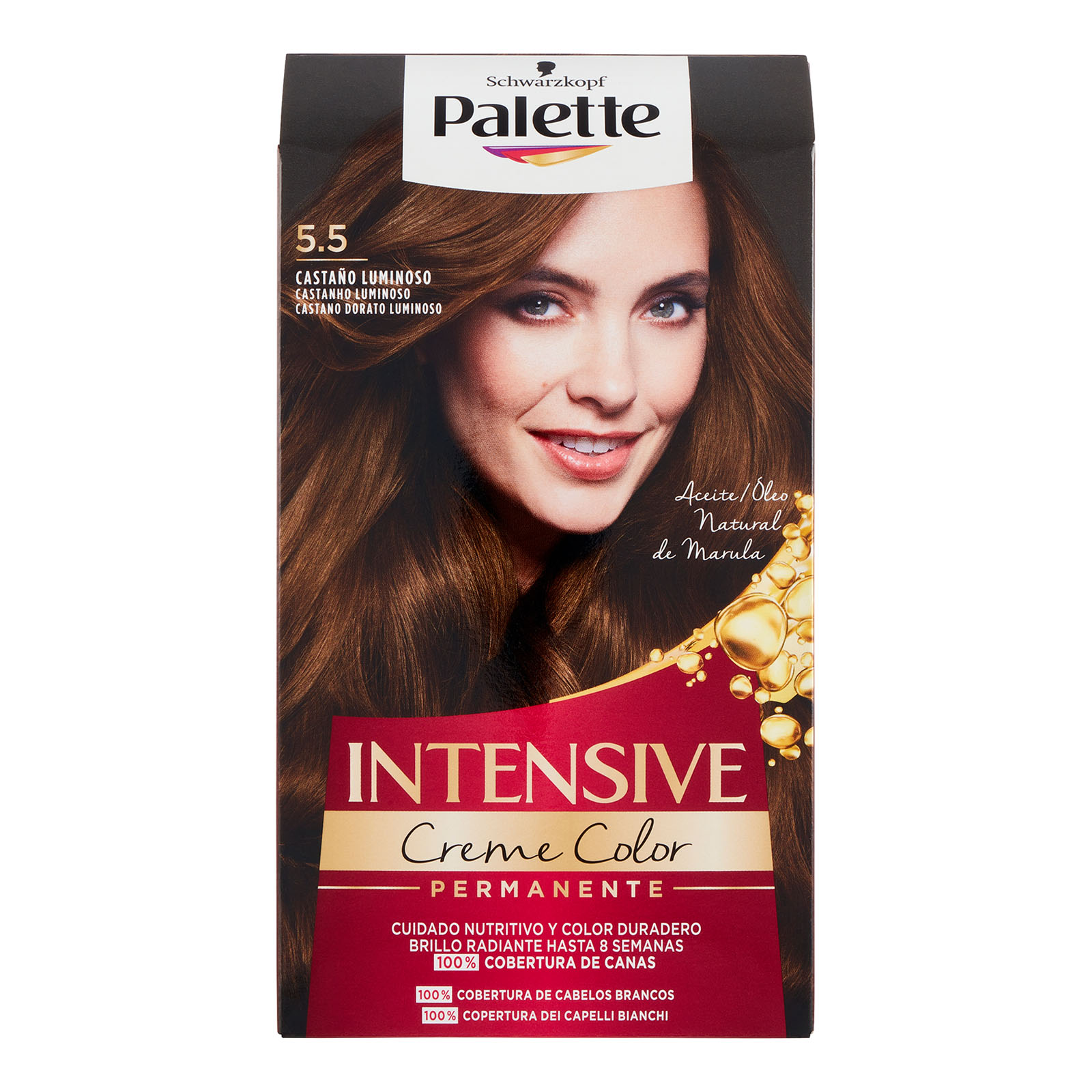 Intensive Creme Color Permanente 5.5 Castano luminoso