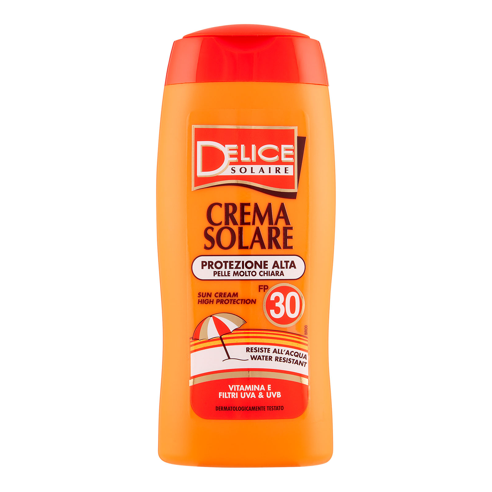 Solaire Crema Solare Protezione Alta Pelle Molto Chiara Fp 30 250 ml
