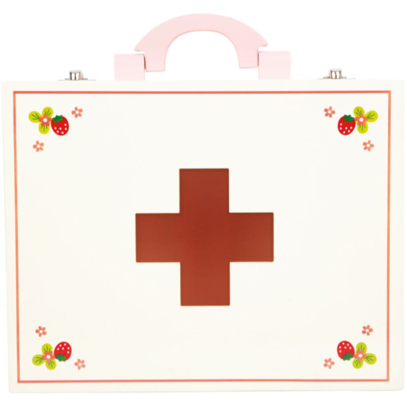 Small Foot Wooden Doctor'S Case Isabel Set Di Giocattoli In Legno 3 Y+ 28 Pz