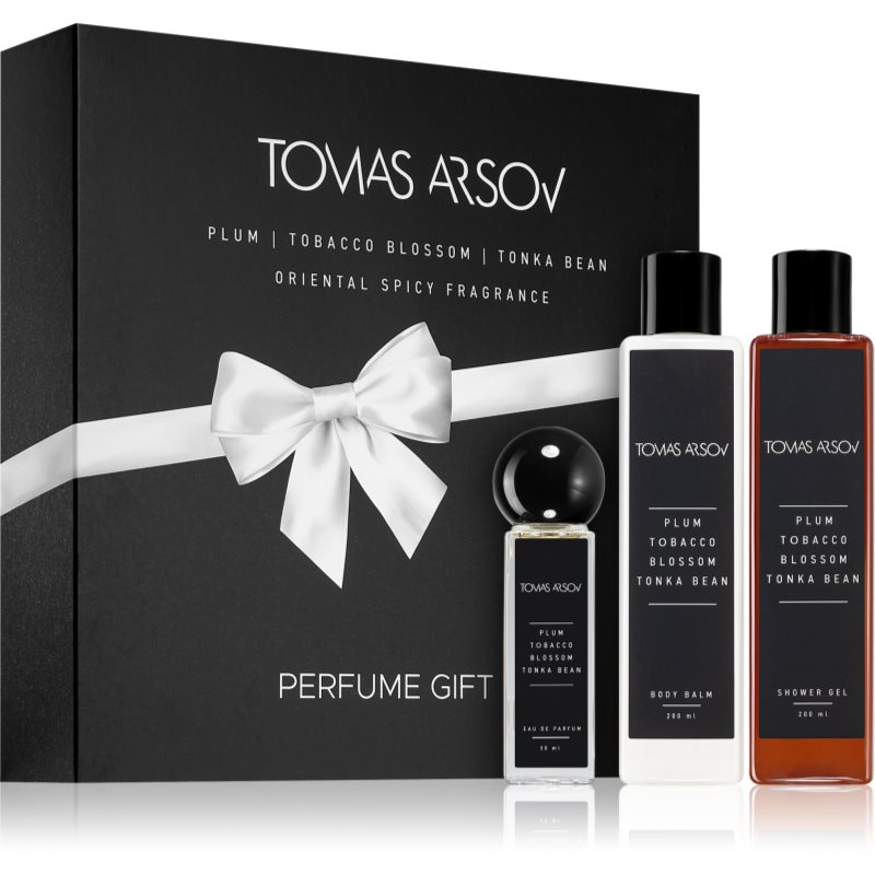 Tomas Arsov Plum Tobacco Blossom Tonka Bean Confezione Regalo Da Donna