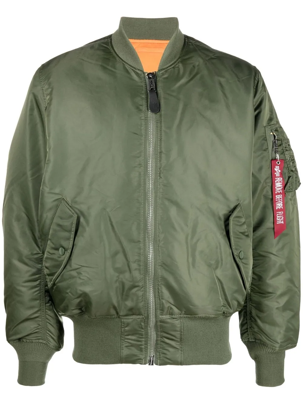 Alpha Industries Bomber MA-1 reversibile - Verde