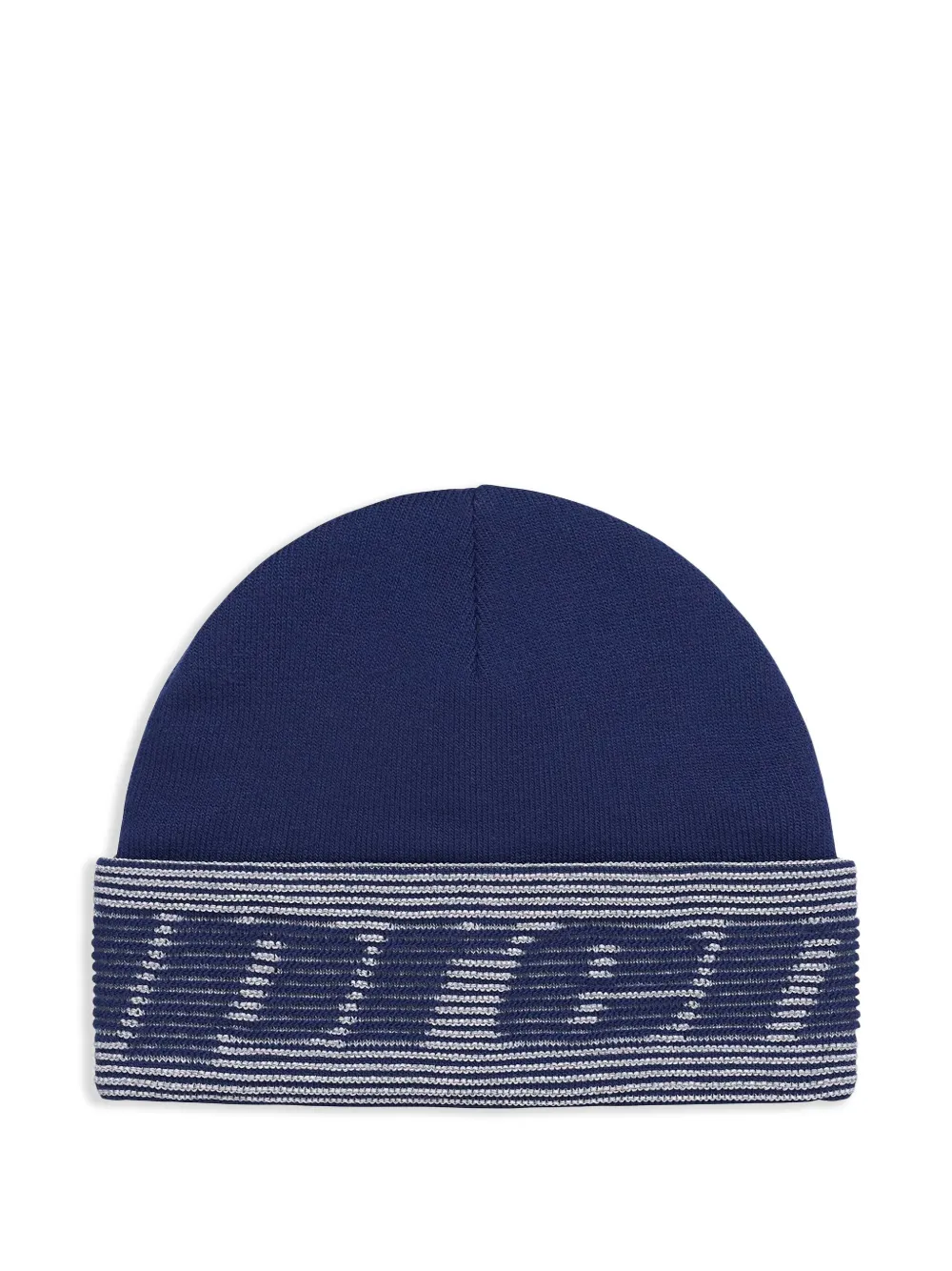 Supreme Reflective jacquard beanie hat - Blu
