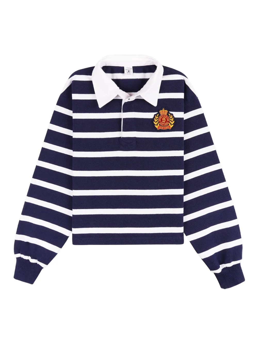 Sporty & Rich striped sweatshirt - Blu
