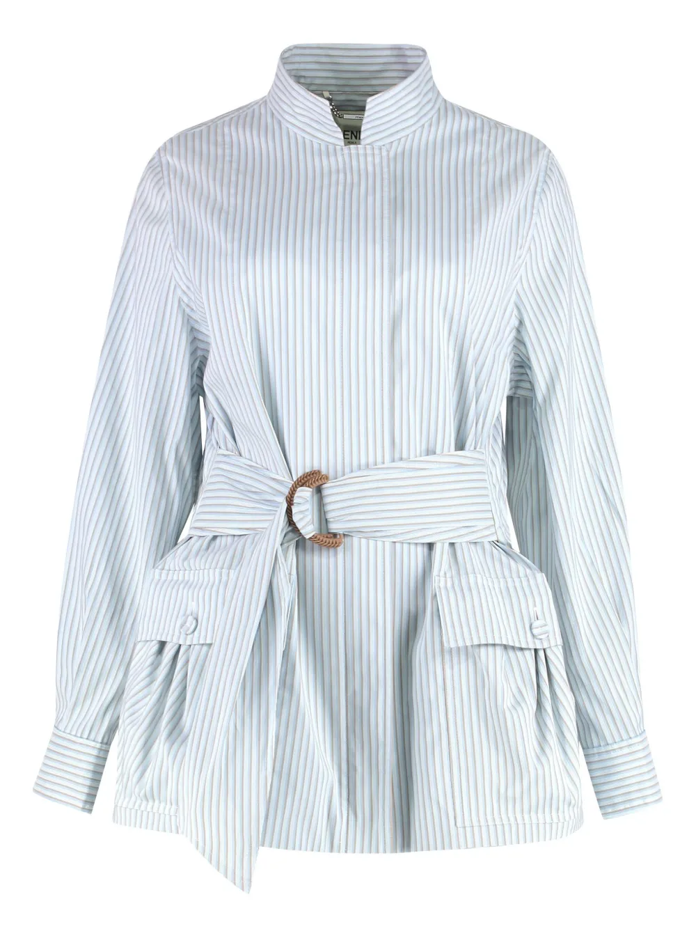 FENDI belted jacket - Toni neutri